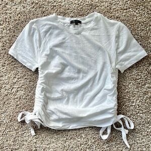 Splash Ruched Side T Shirt